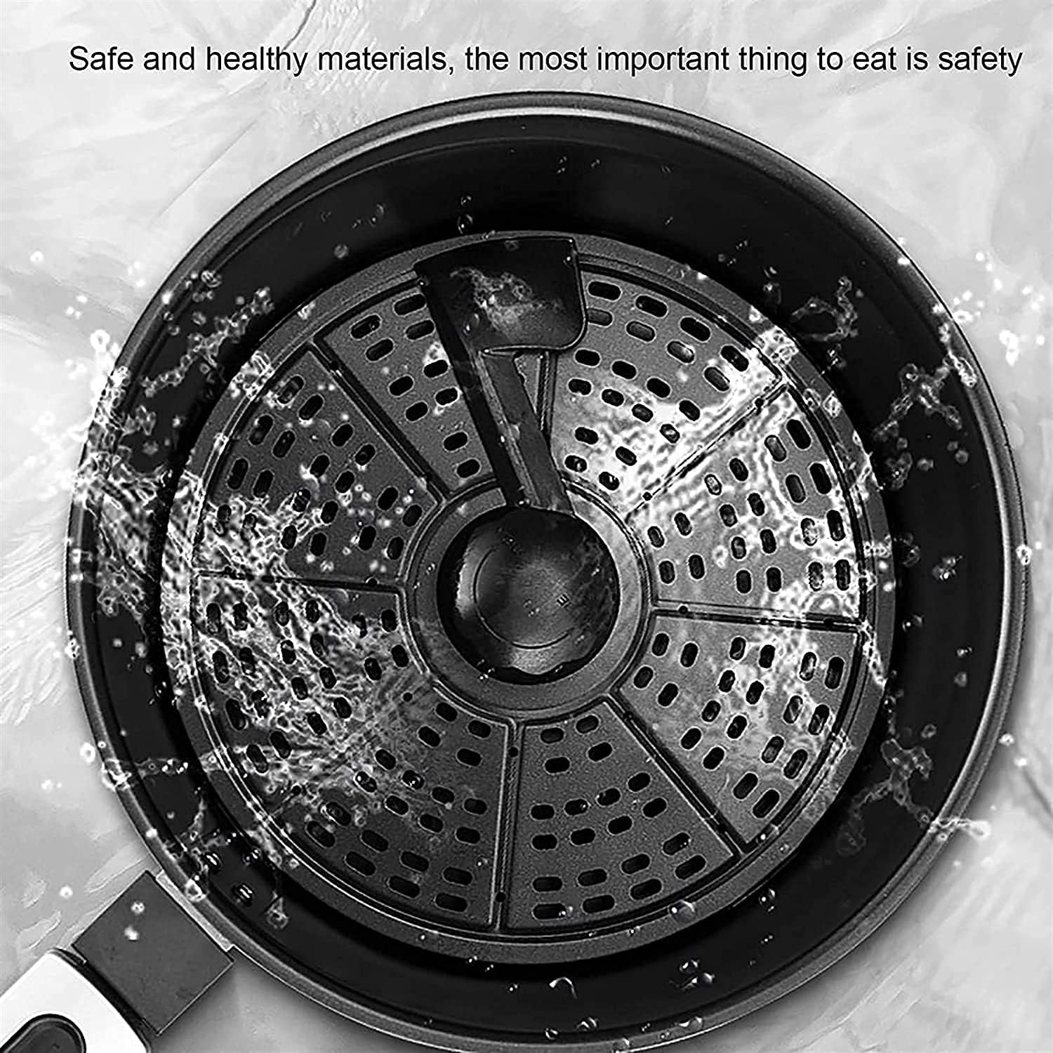 Air Fryer 8.4-Quart, 1500W Countertop Air Fryer Toaster Oven Combo with Rotisserie & Dehydrator, Digital Controls