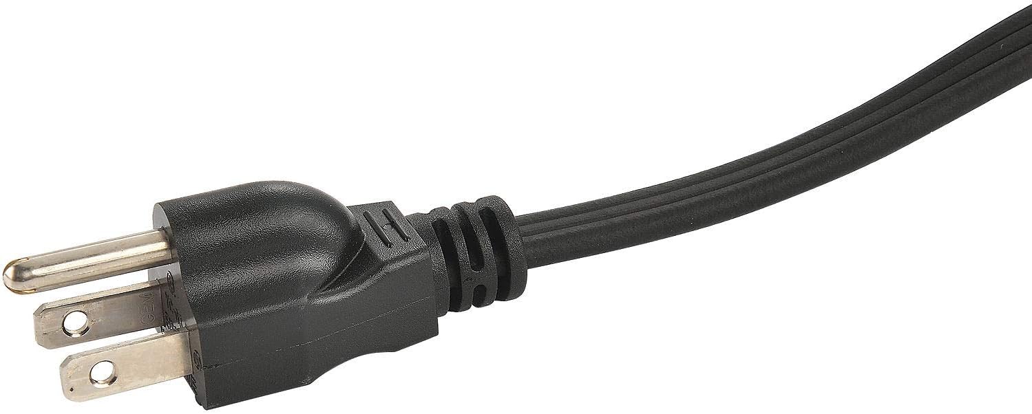 Global Industrial 1500/1000W Portable Heater With Adjustable Thermostat, Steel, 120V, Black