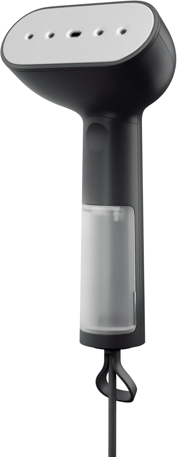 Steamery Handheld Clothes Steamer Cirrus X, 1200W, Steam Output 20g/min, Heat up in 20 Seconds, Portable, Minimalistic, Scandinavian design, Black