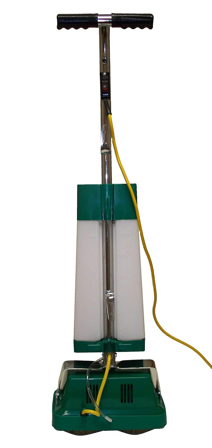 BiSSEll BigGreen BGFS5000 Portable Two Brush Floor Scrubber & Polisher, 13
