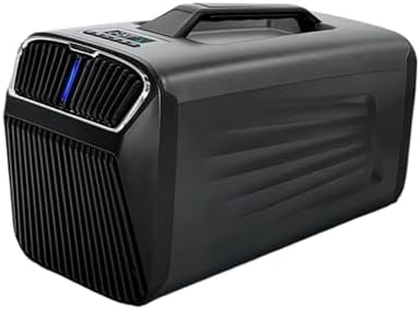 Portable Air Conditioner, Portable Mini Air Conditioner Compressor Cooling for Car Outdoor Camping Tent,Desktop Fan for Home Outdoors(Gray)