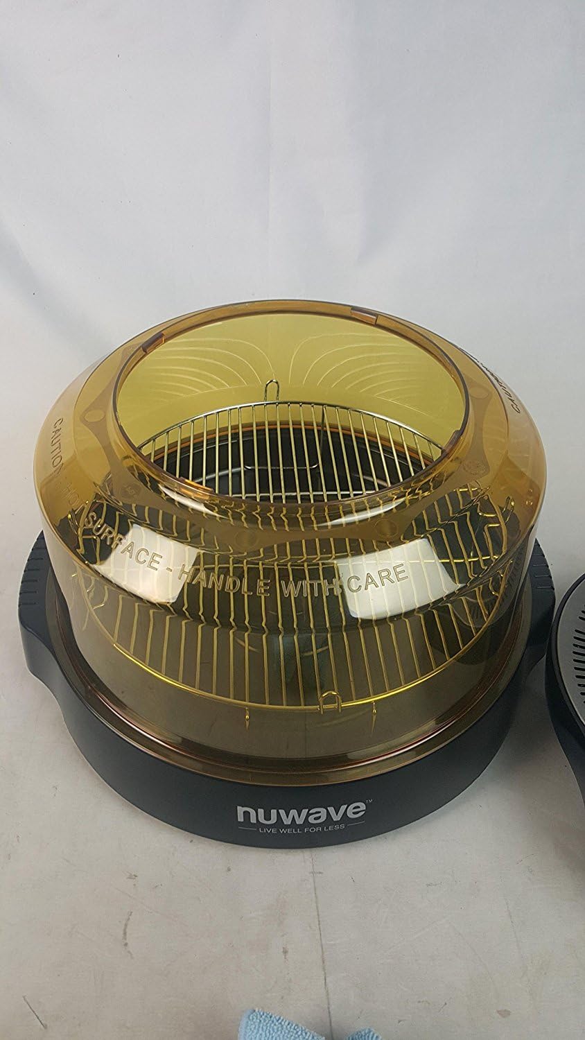 Nuwave Oven Pro Plus 20601 Upgraded Shatter Resistant Dome (Black)