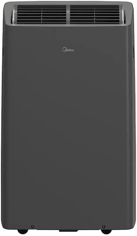 Midea DUO 10,000 BTU SACC Smart Inverter Portable Air Conditioner, Grey MAP12S1TGR-S