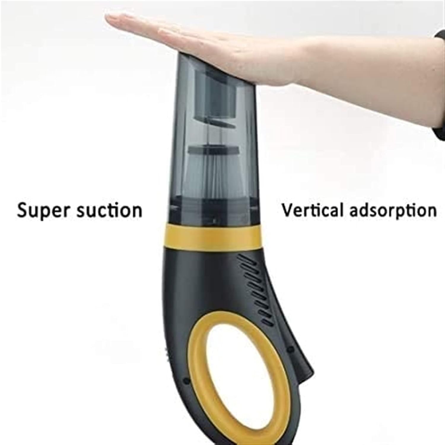 Handheld Vacuum, Vacuum Handheld Cordless with 6000Pa Strong Suction, Handheld Vacuum Cordless for Home and Car Cleaning, Portable dustbuster Hand Vacuum for Pet Hair, Dust, Gravel Cleaning