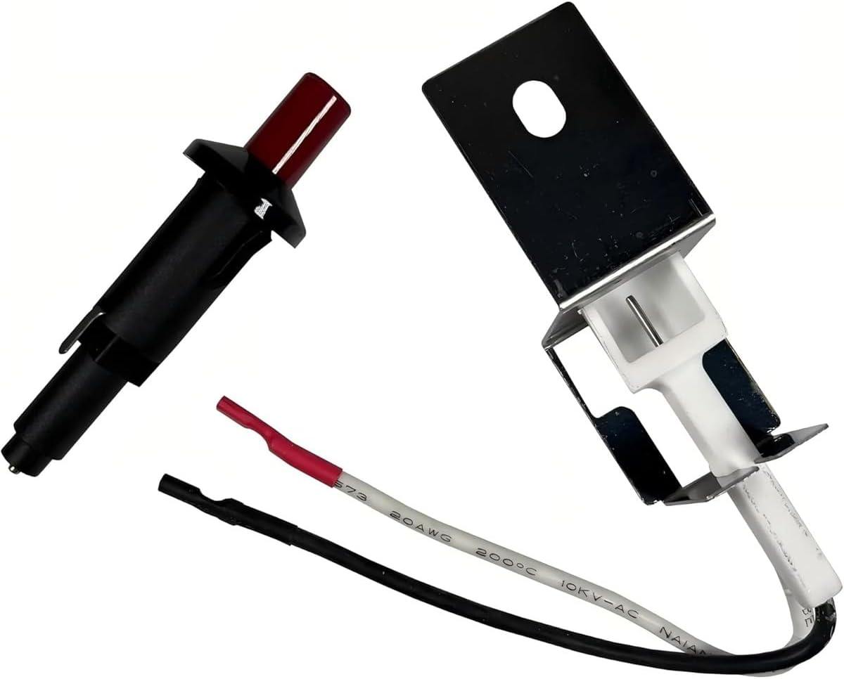 Q100 Q200 Replacement for Weber Gas Grill Replacement Igniter Kit 80462 GENUINE 516001 Weber Q 120 Gas Grill, 566001 (2006) Weber Q 220 Gas Grill, 394001 Weber Q 200 - Red
