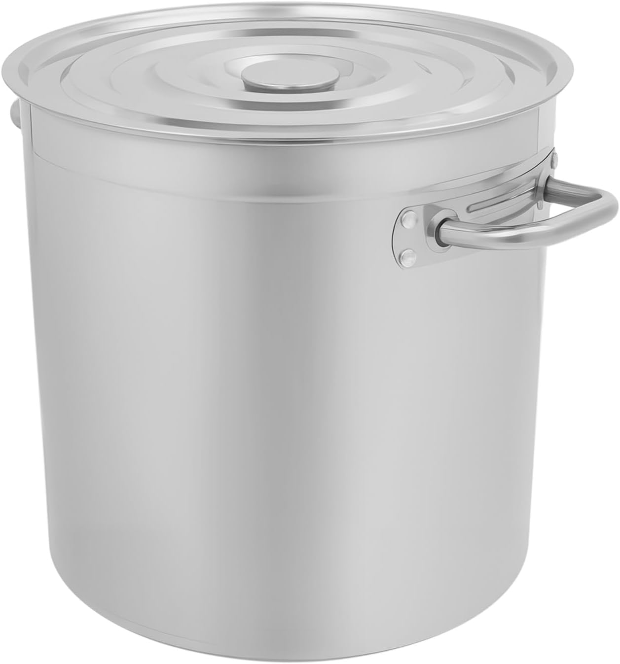 Stainless Steel Stock Pot with Draining Basket, 55QT Crawfish Seafood Boil Pot with Strainer for Outdoor Cooking Lobster Crab Shrimp,Turkey Fryer P ot for Parties, Restaurants 52L/55Qt