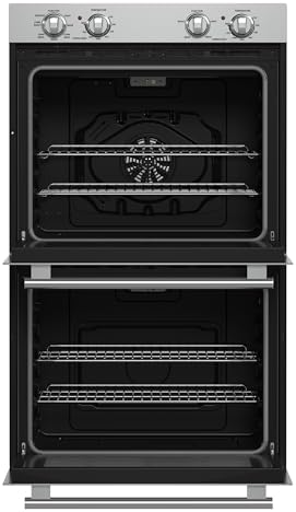 Forno Vomero 30-Inch Double Wall Oven – 10 Cu. Ft. Capacity, Stainless Steel, 7100W Convection, Mechanical Controls, Self-Cleaning Function