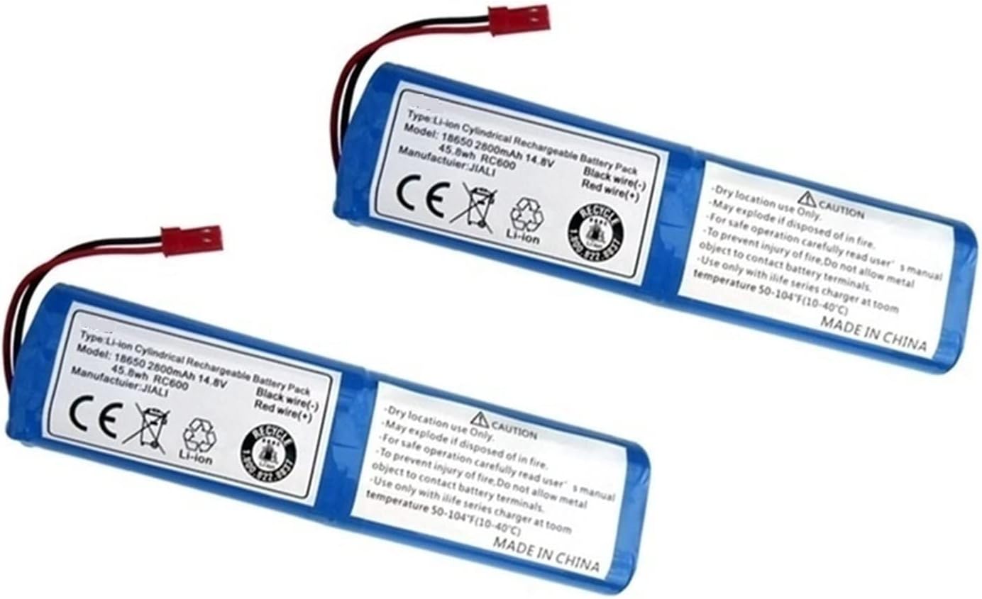 Compatible with Ecovacs DF45 DF43 Compatible with ILife V3 v3s PRO X3 V50 V55 V8s X750 14.8V 2800mAh Rechargeable Battery Robotic Cleaner Parts (Color : 12)