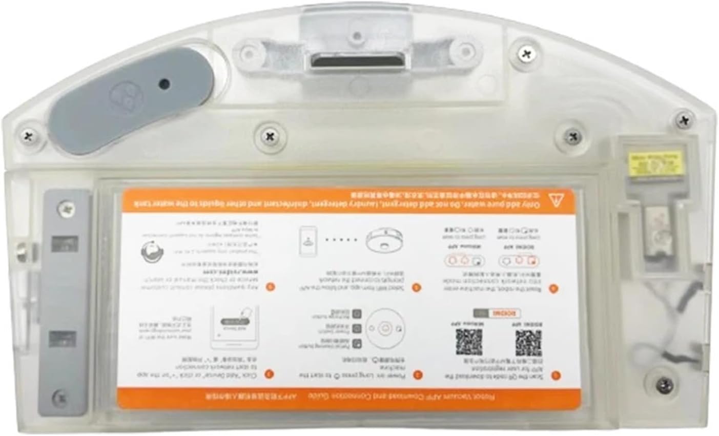 Accessory，Compatible for ROIDMI ，EVE Plus Robot Vacuum Cleaner Spare Parts Electric Control Dust Box Water Tank Accessories with Filter