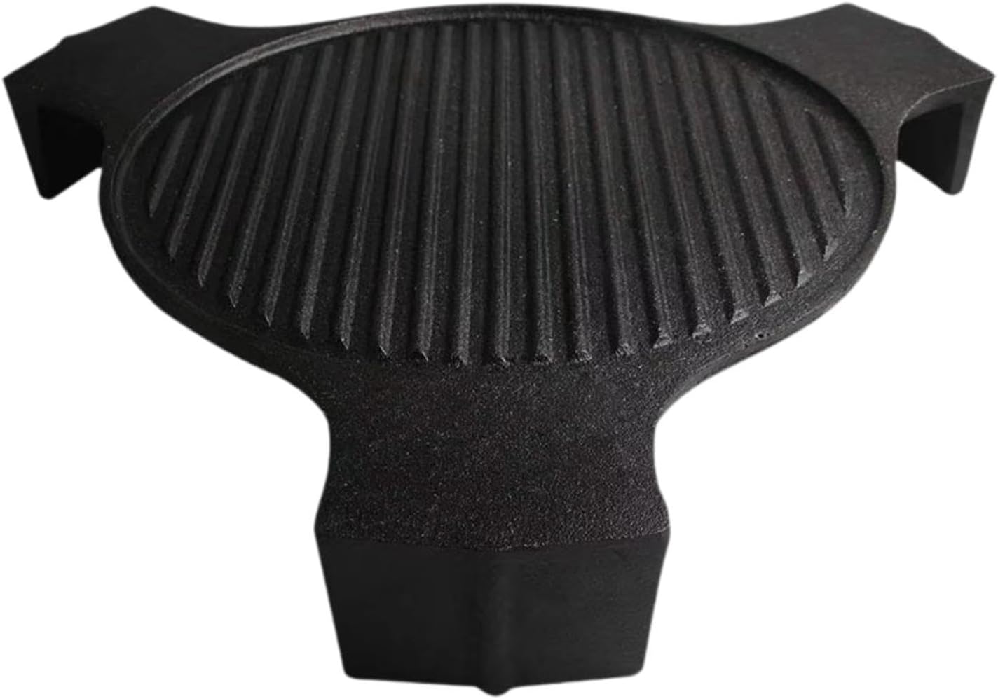 18'' Cast Iron Heat Deflector for Charcoal BBQ Grill with 3 Legs