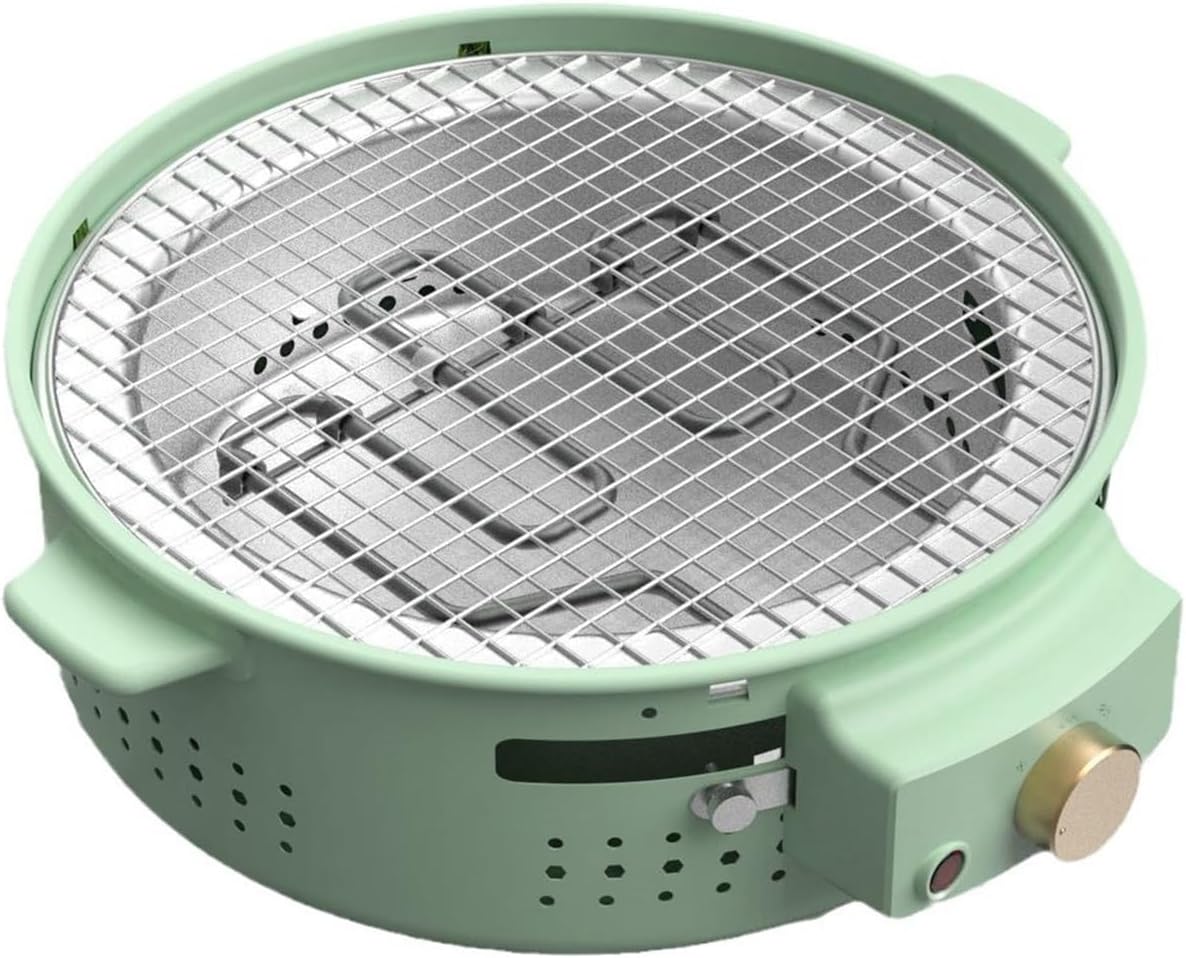 Electric And Carbon Dual-purpose Grill Multi-function Outdoor Grill