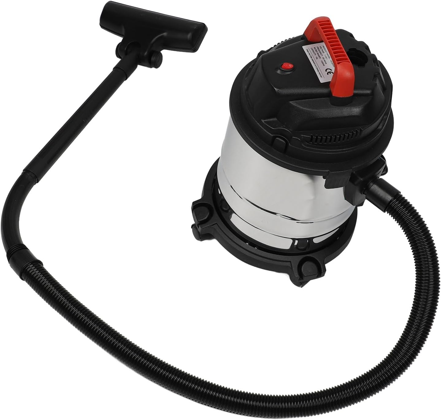 AYNEFY Commercial Vacuum Cleaner, Professional High Efficiency Powerful Portable Wet Dry Vacuum Cleaner with Filter, Stainless Steel Body, for Home Car Workshop