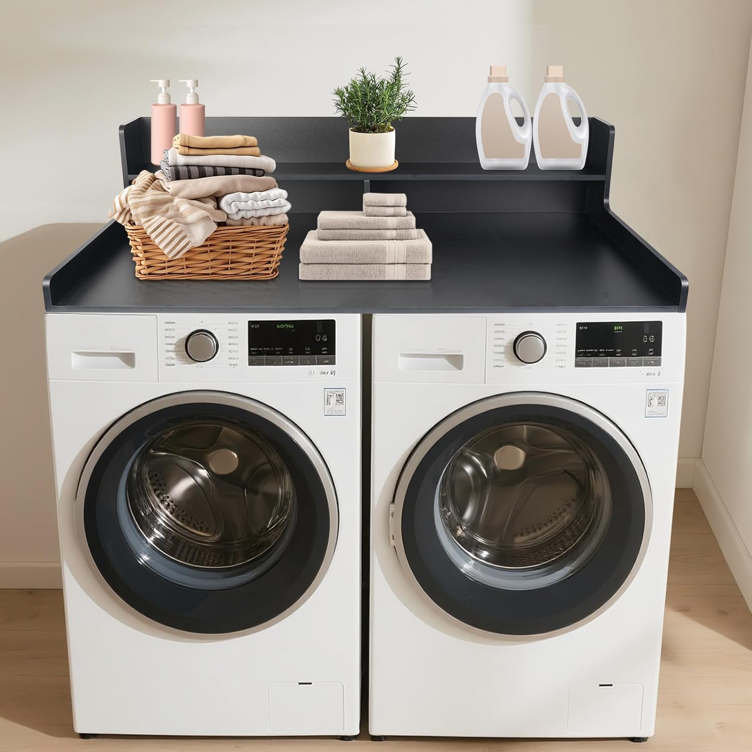 2-Tier Washer and Dryer Countertop,54
