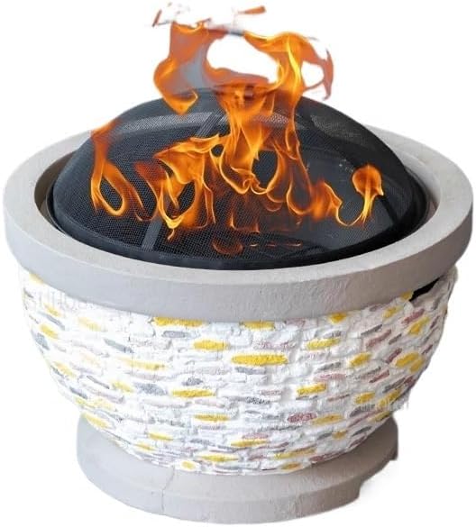 Outdoor Fireplaces Fire Pit for Outdoor Heaters Charcoal Brazier Round Household Stove Courtyard Heating Braziers Fire Pits