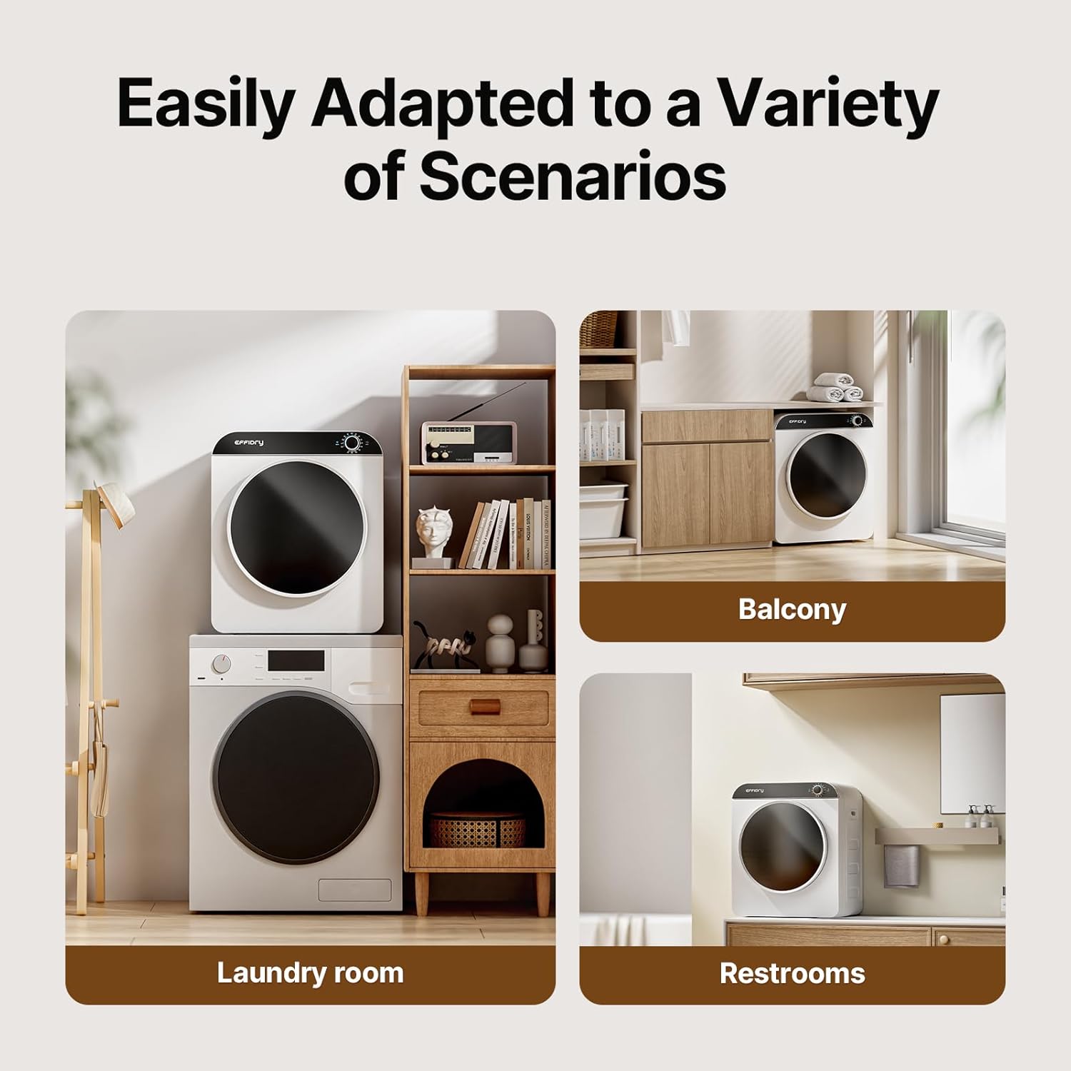 110V Portable Clothes Dryer 830W Compact Laundry Dryers 2 cu.ft Electric Machine with Stainless Steel Tub for Apartment,RVs,Dorms,12LBS drying machine Clothing Dryer secadora portatil de ropa