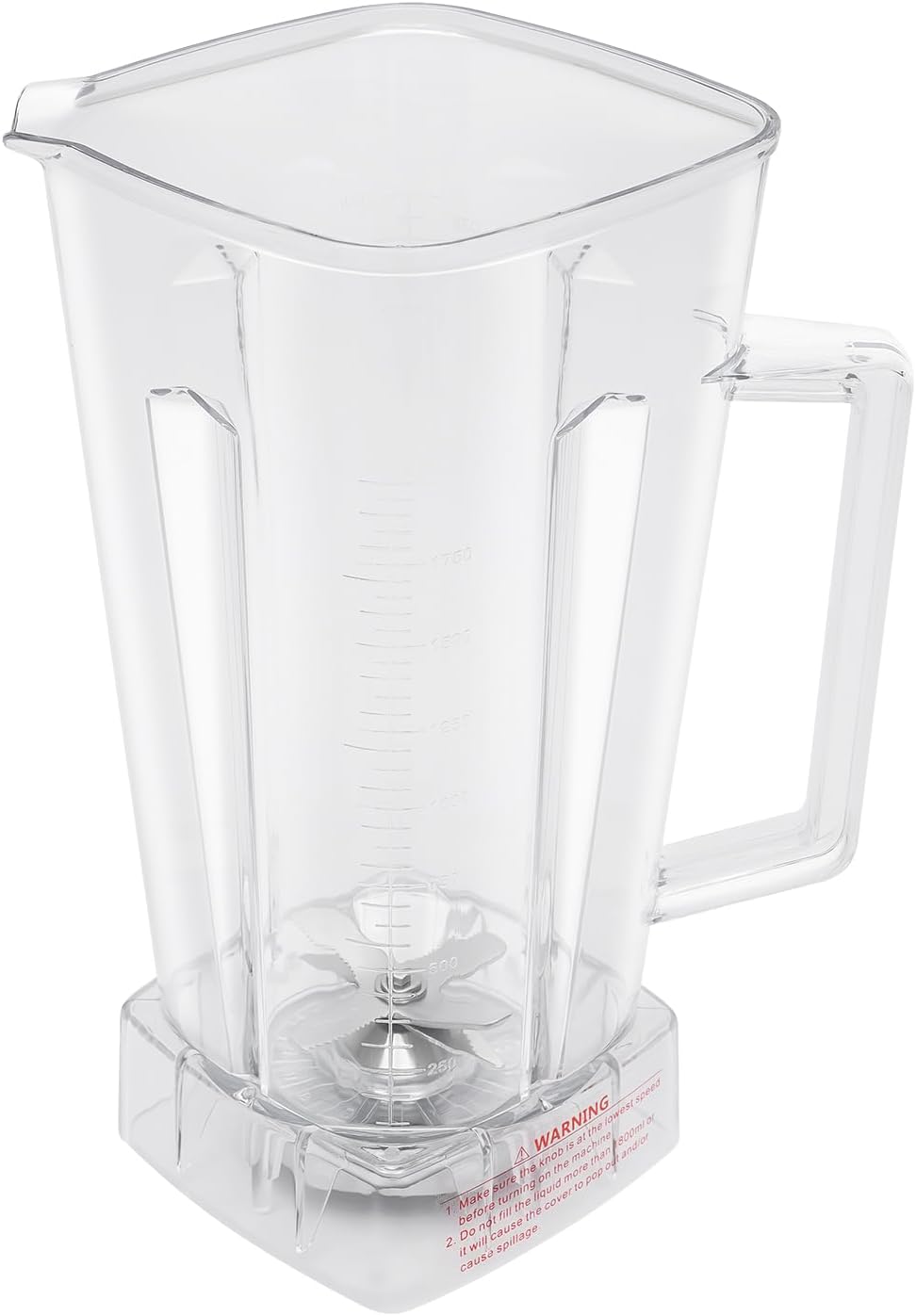 Smoothie Blender with 2200W Motor 6 Stainless Steel Blades 68oz Jar for Smoothies Juices Ice Crushing Low Medium High Speed Adjustable Overload Protection