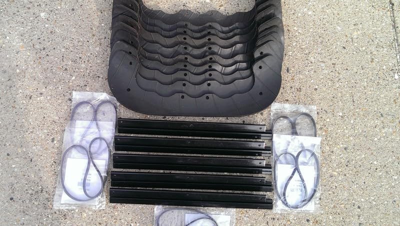 #US Replacement Part for Paddles Scraper Belt fits for Toro CCR2450 CCR 3650 2450 Snowblower (Set of 5) lawnpart#5810874