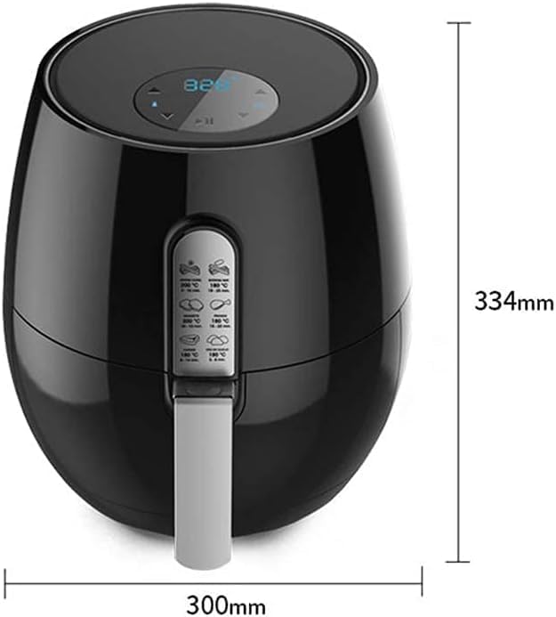 oven mini oven air fryer oven Small Air Fryer, Air Fryer, 110V / 220V Household Oil-Free Multi-Function Electric Fryer, Intelligent Touch Screen French Fries, Electric Heating Tube + Hot Air Convect