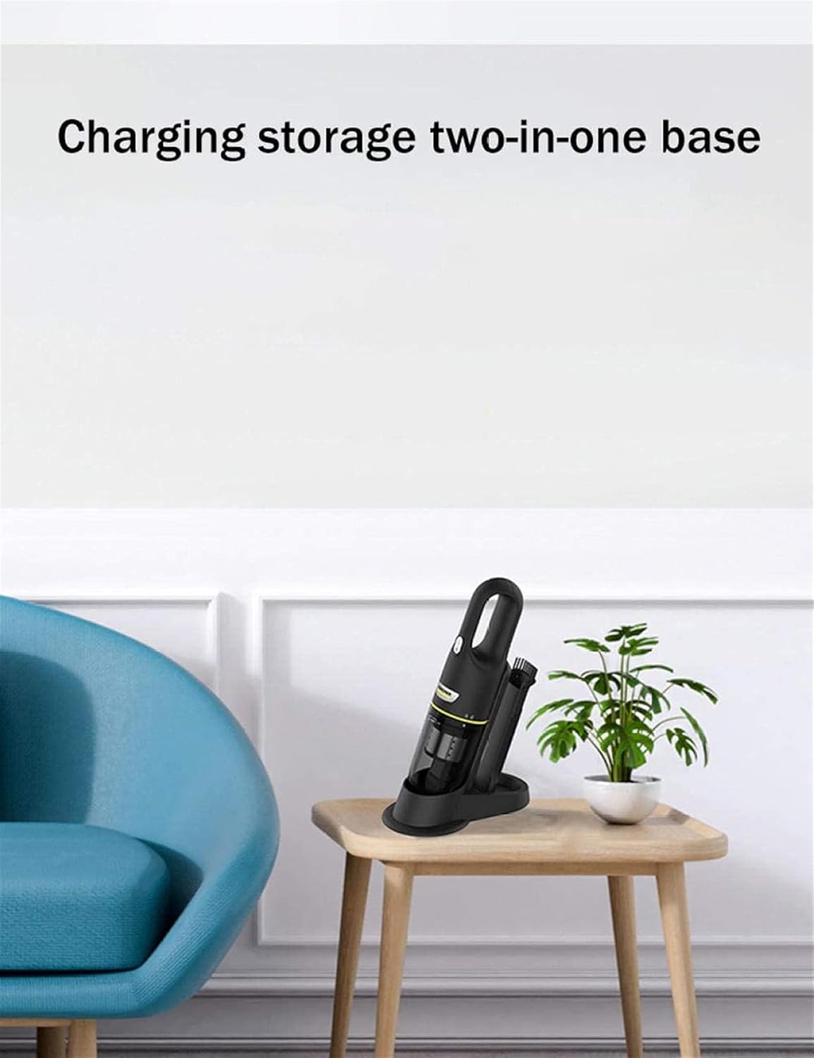 Handheld Vacuum Cordless 10Kpa Strong Suction Powered, Wet Dry Portable Mini Vacuum for Home and Car