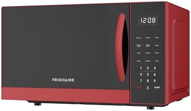 FRIGIDAIRE EMW953RED Microwave Oven, 900 Watts with 10 Power Levels, Red
