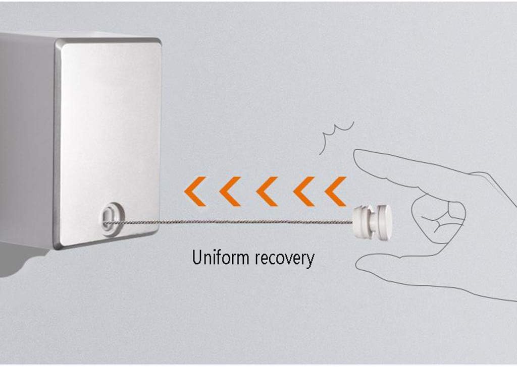 Laundry Rack, Wall Mounted Clotheshorse, Indoor Dryer Airer Retractable Clothes Drying Rope Washing Line 4.2m Drying Space No Drilling