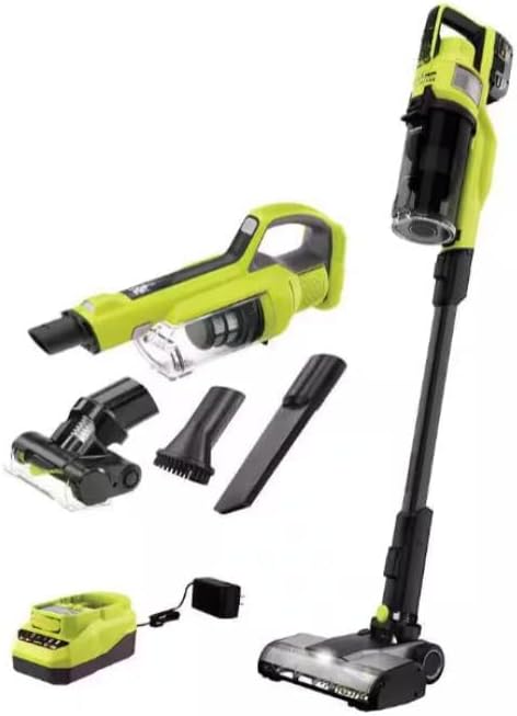 PBLSV716K-PCL700B Fits For RYOBI HP 18V Cordless Pet Stick Vacuum Cleaner Kit w/Battery, Charger, & Cordless Hand Vacuum w/Powered Brush
