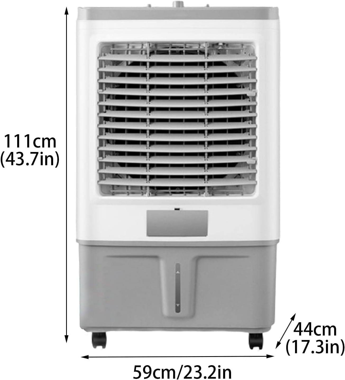 Portable Air Conditioners Fan, Swamp Air Cooler with 3 Speed, Evaporative Air Conditioner Portable for Bedroom Room Office Desk(59 * 44 * 111cm)