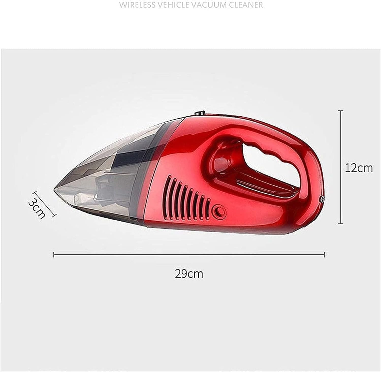 Handheld Vacuums Cordless,14.8V Lithium Powered Effortless Cleaning Hand Vacuum Cleaner, Handheld Vac Wet Dry Car (Red)