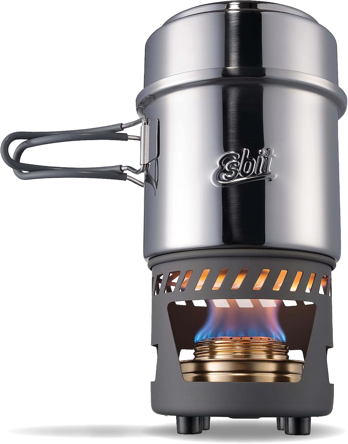 Esbit 985ml Stainless Steel Cookset with Alcohol Burner