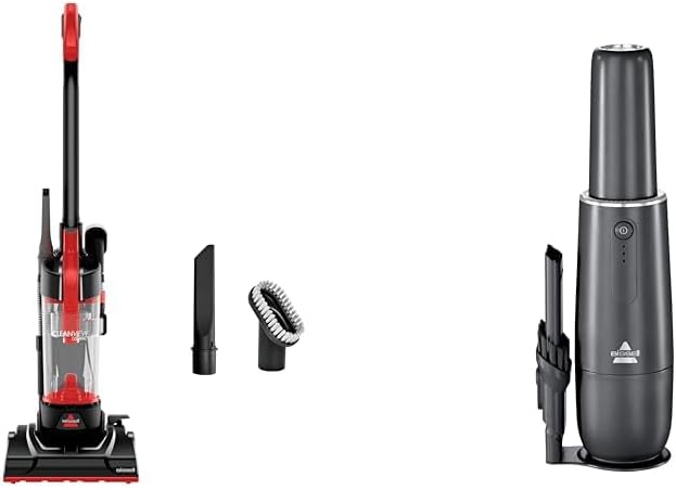 Bissell CleanView Compact Upright Vacuum AeroSlim Lithium Ion Cordless Handheld Vacuum