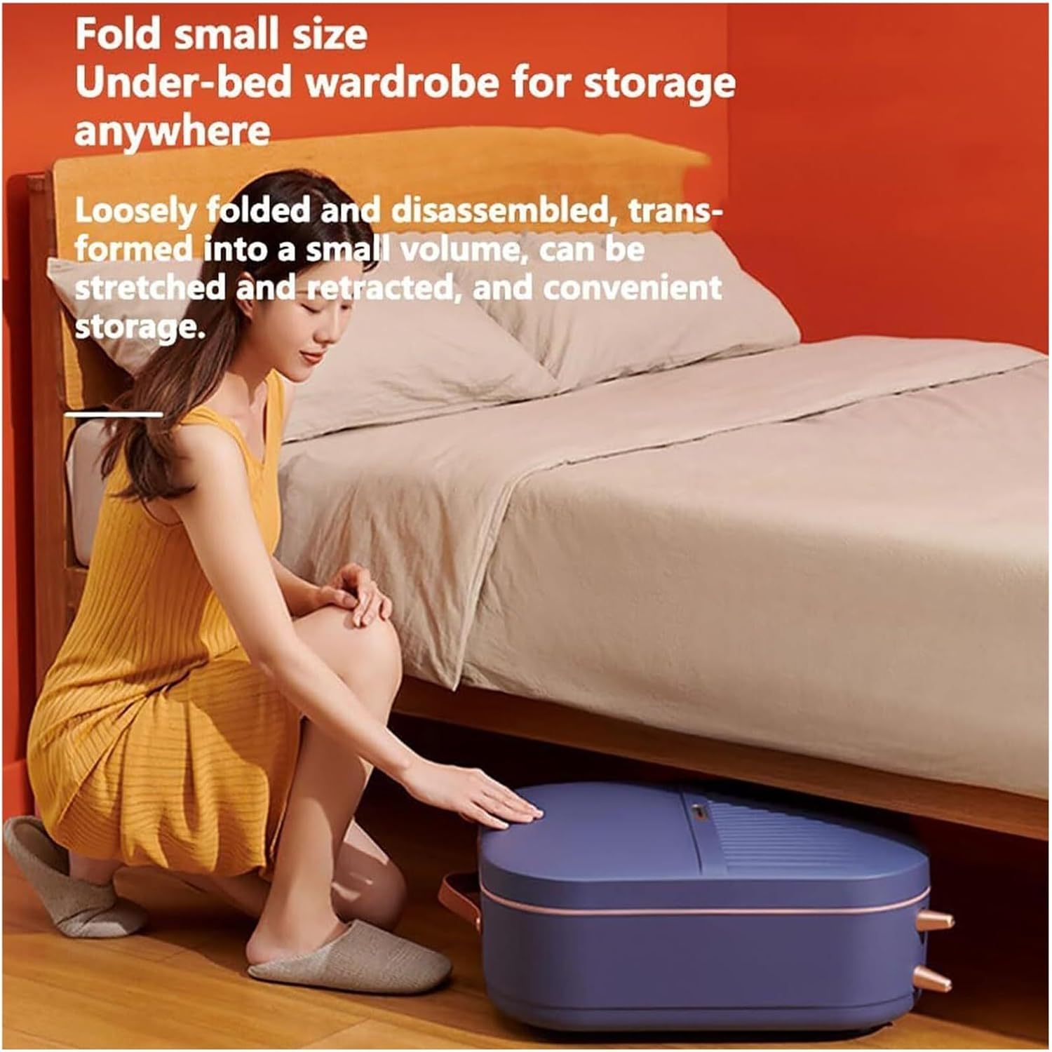 Home Portable Dryer, Fully Automatic Clothes Dryer with Built-In Towel Rack, Household Clothes And Fabric Ironing Machine