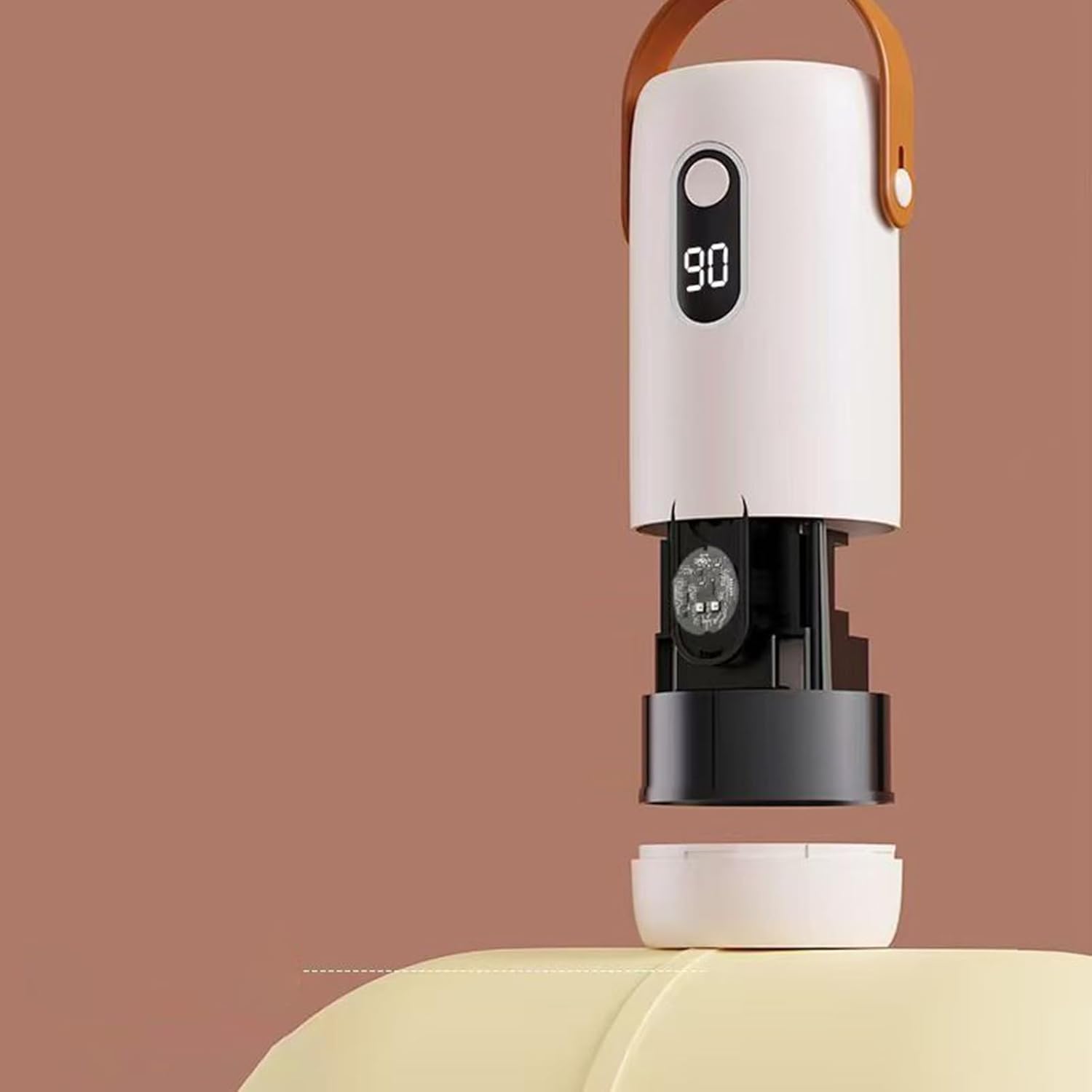 Portable Clothes Dryer, Foldable Electric Drying Machine, Fast Heat Circulation System, 16.5cm, Compact Laundry Solution, Indoor Outdoor Travel Dorm Rv Use Travel-Related Garment Maintenance