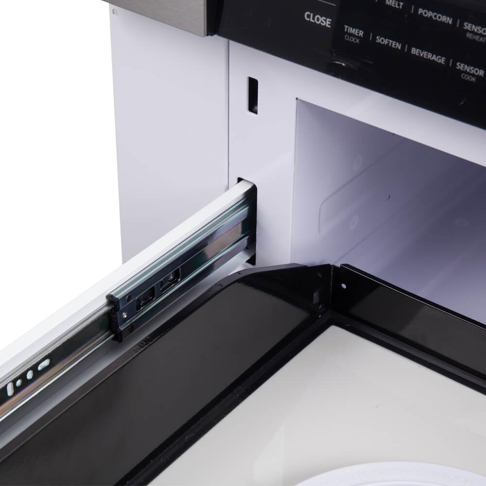 FORNO Capoliveri 30 Inch Stainless-Steel 1000 Watts Microwave Drawer 1.2 cu.ft.