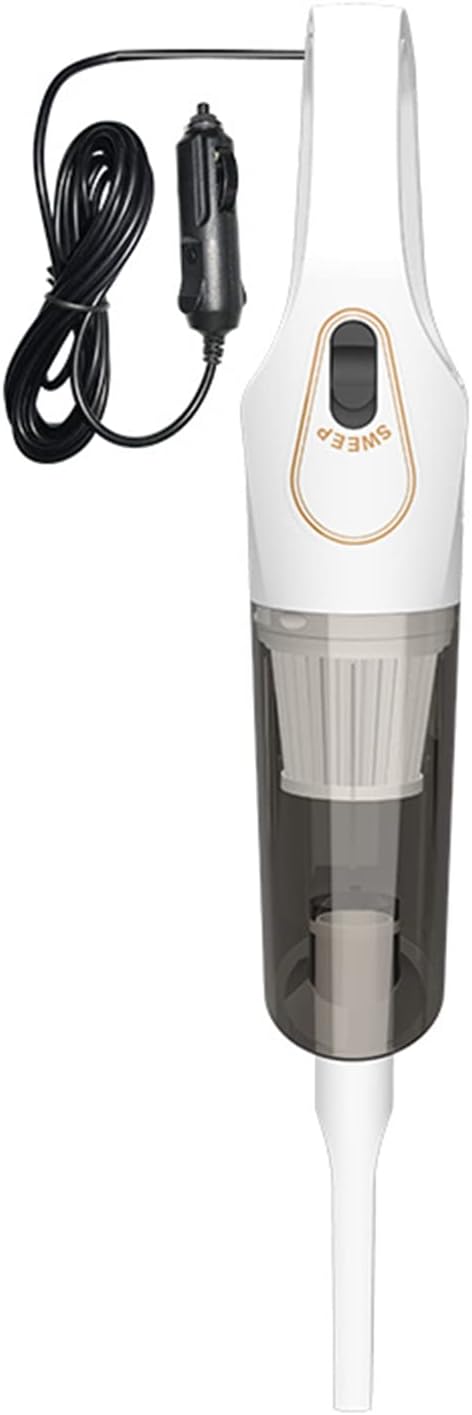 Car Vacuum Cleaner Portable Handheld Vacuum Cleaner 120W Wet/Dry Vacuum Cleaner 10000PA Suction Power with 16 Feet Power Cord for Home, Car, Office,White
