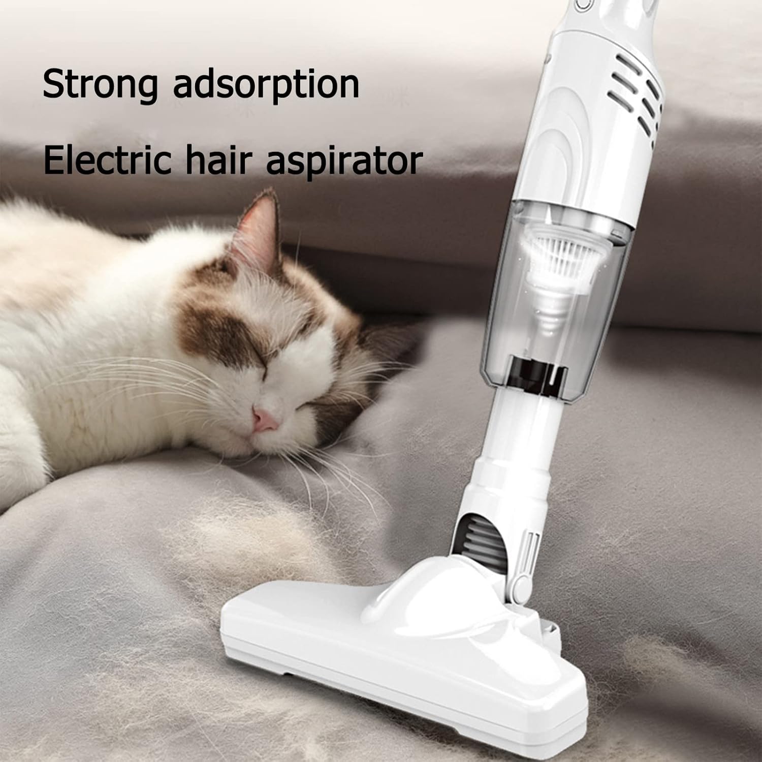 Portable Cordless Vacuum Cleaner,High Power Suction Stick Vacuum,Light Weight Household Car Compact Vacuum Cleaner for Carpet,Hardwood Floor,Pet Hair