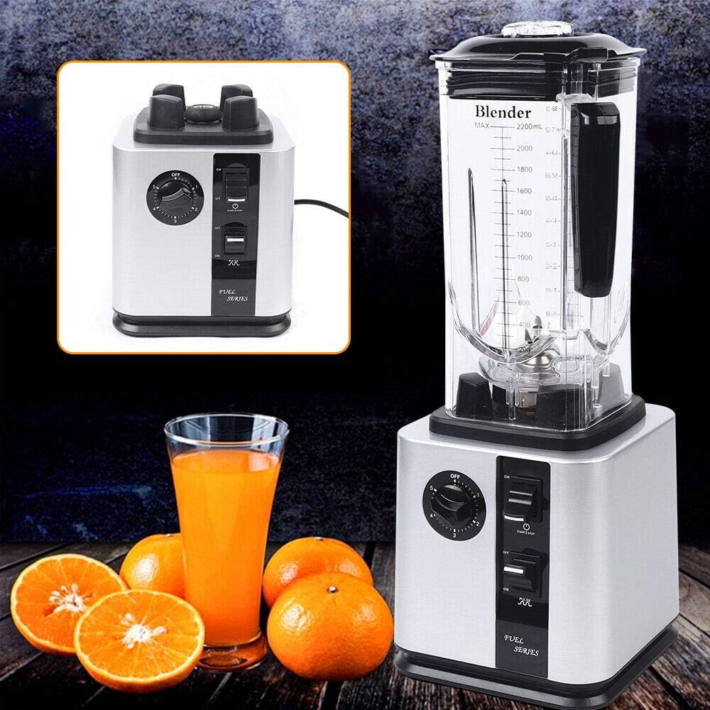 Commercial Blenders with 1800 Watt and 80oz BPA-Free Container, Professional High-Speed Countertop Blenders for Smoothies,Self-Cleaning