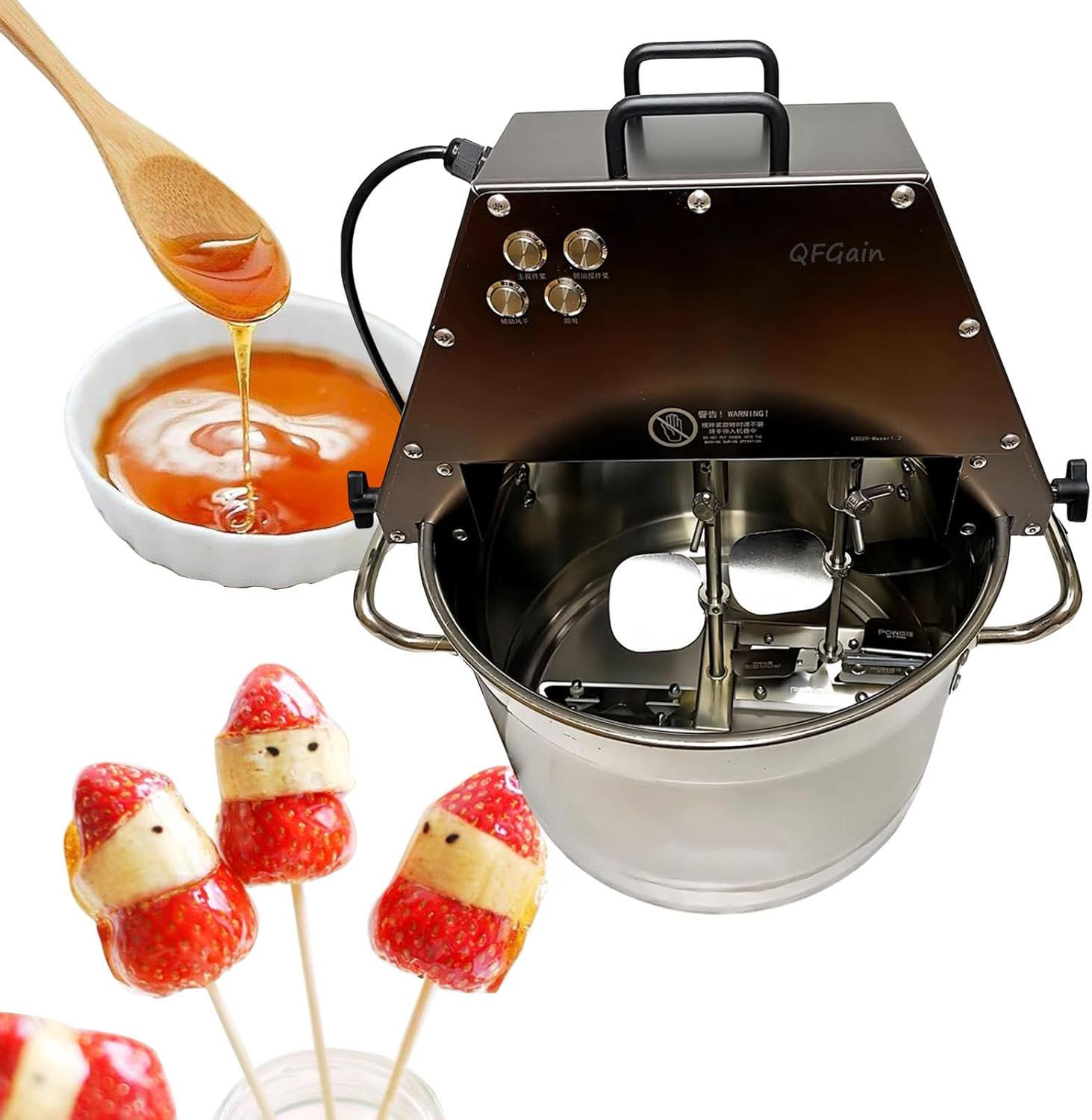 Automatic Blender, Stand Mixer, Stainless Steel Filling Maker, Hot Pot Base Soup Blender, Jam Blender, Food Processor