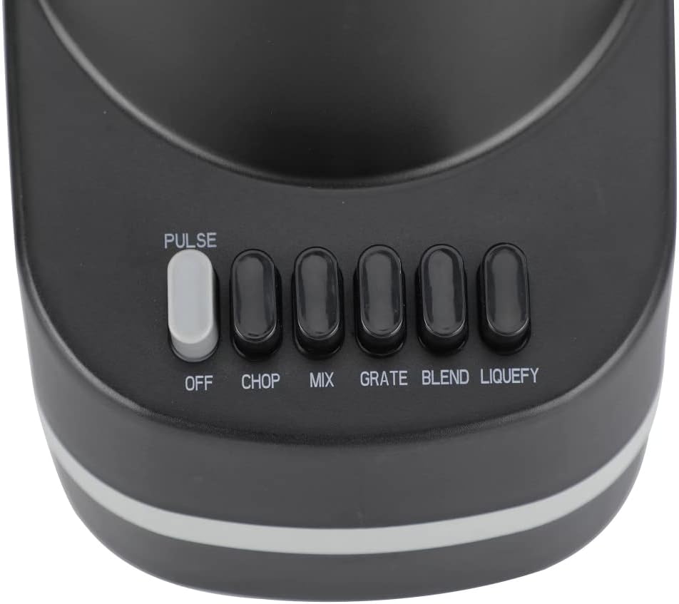 Speed Blender, 360W High Power Countertop Blenders for Kitchen, 48 Oz Blender Glass Jar for Shakes, Ideal for Smoothies,Crush Ice,Purees,1.5L jar, Black