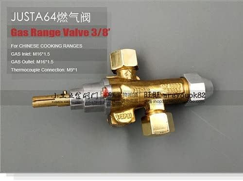 Yuehai Jiasite Accessories Commercial Claypot Grill Griddle Gas Gas Valve Western Kitchen Safety Switch RB064 - (Color: tan)