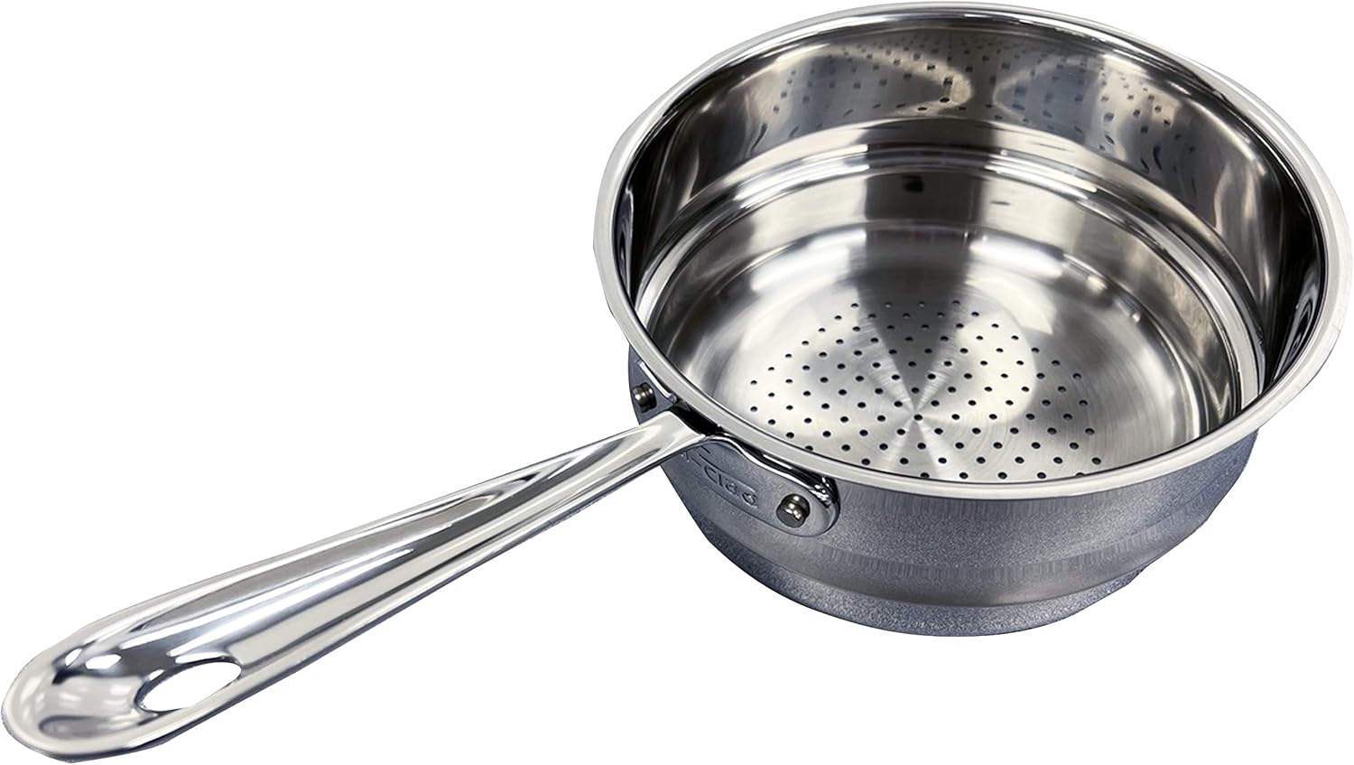 All-Clad Specialty Stainless Steel Universal Steamer for Cooking 8 Inch Food Steamer, Steamer Basket Silver
