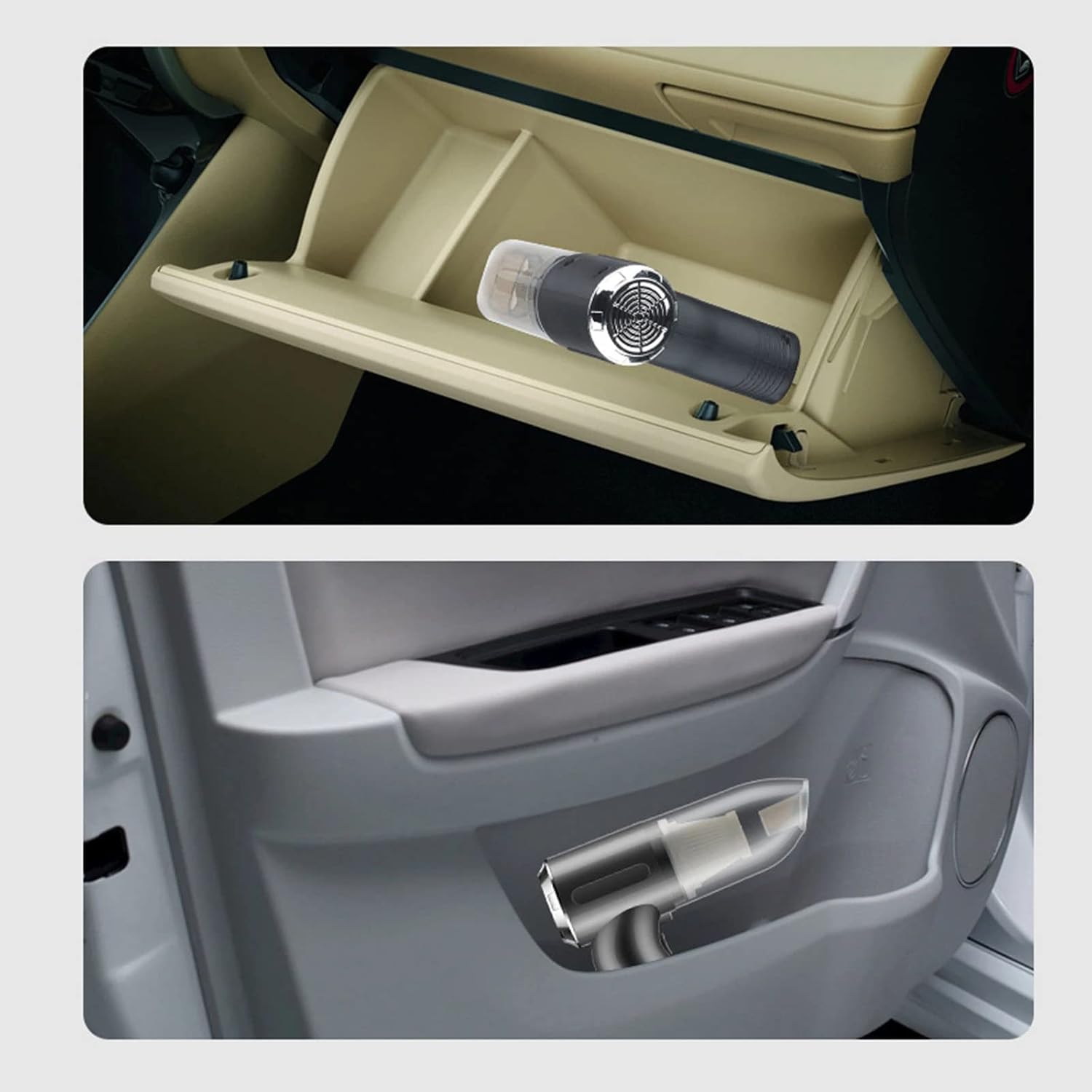 10000PA Car Vacuum Cleaner Portable High Power Mini Handheld Vacuum Cleaner for Wet and Dry Cleaning for Home, Pet Hair, Car Cleaning,Wireless