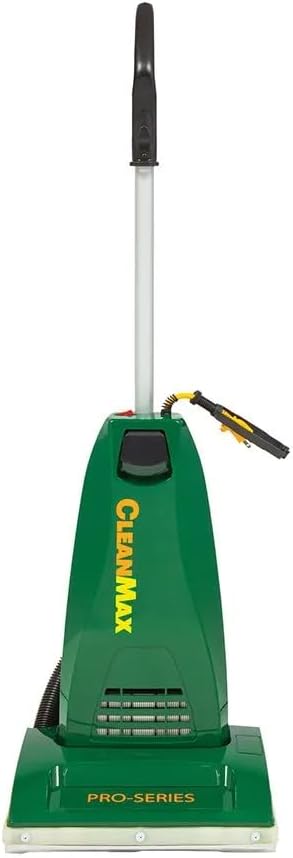 CleanMax Lightweight Commercial Upright Vacuum Cleaner with HEPA Filtration, 10-Amp Motor, 40-Foot Cord, for Carpets and Hard Floors, Model# CMP-3N