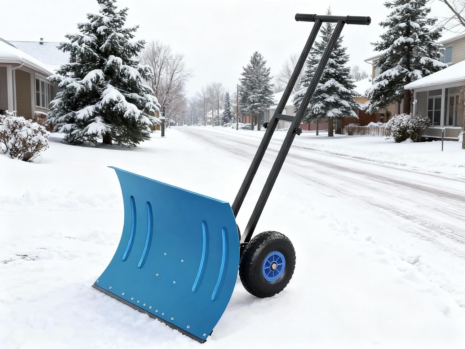 GarveeLife Snow Shovel Pusher for Driveway, 29
