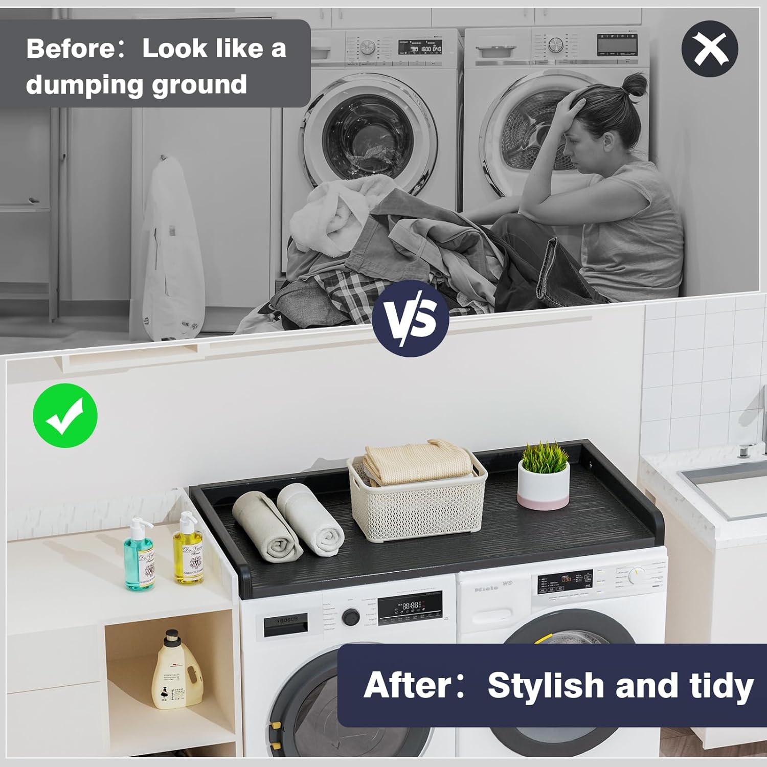 Washer Dryer Countertop, 27.5