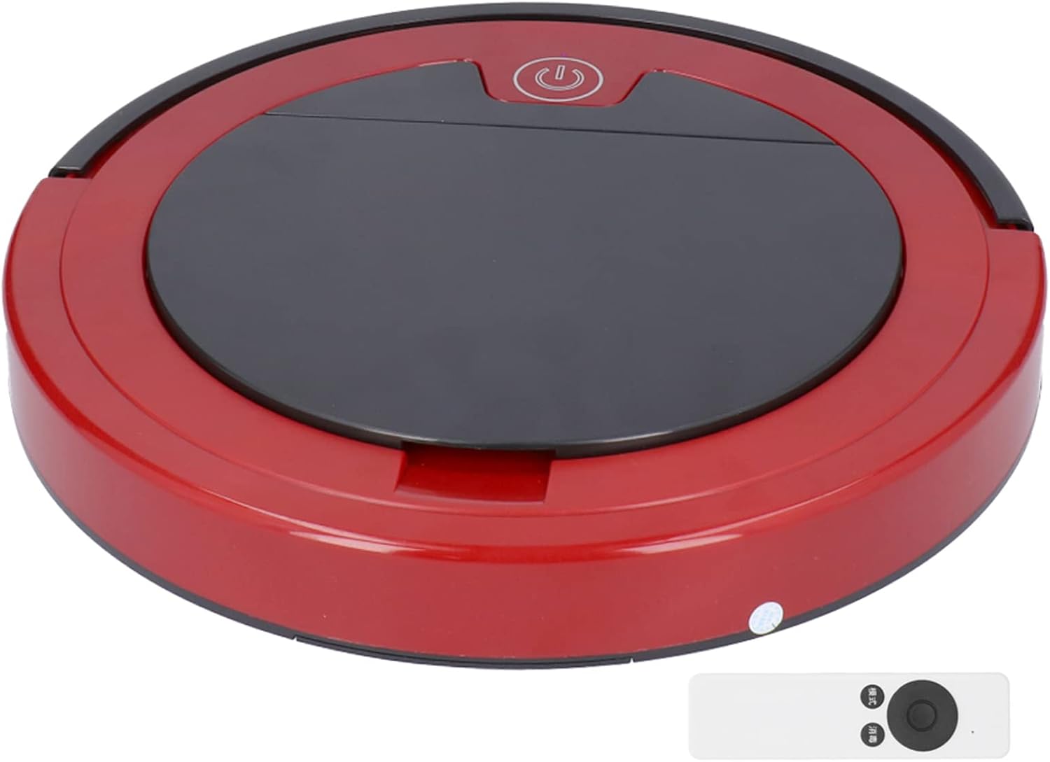 Intelligent Remote Control USB Rechargeable Floor Dust Sweeping Robot Vacuum Cleaner DC5V Red