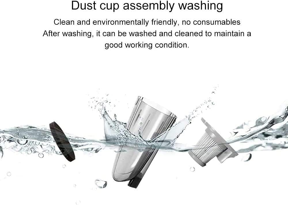 Cordless Stick Vacuum Cleaner, 6000Pa Powerful Suction Cordless Vacuum, Lightweight & Ultra-Quiet Handheld Vacuum, Very Suitable for Families, Cars, Office Cleaning