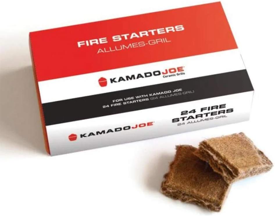 Kamado Joe Chemical-Free Odorless Safe Outside Grill Fire Starter Cube (96 Pack)