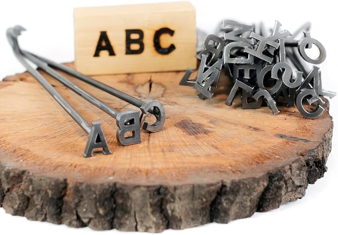Wood Branding Iron for Personalized Crafts, Custom Woodworking, and Grilling - 1