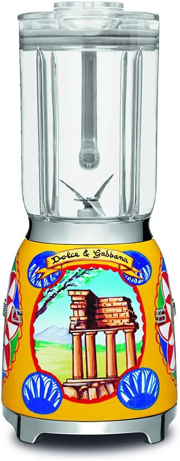 Dolce and Gabbana x Smeg Countertop Blender BLF01DGUS, 