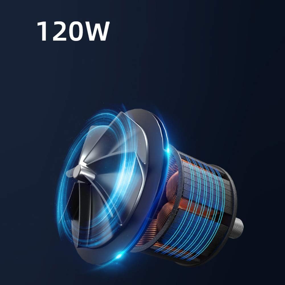 Car Vacuum Cleaner Portable Handheld Vacuum Cleaner with Cleaner HEPA Filter, Wet and Dry Double Use, Handheld Vacuum Cordless for Animal Hair,Black (White)